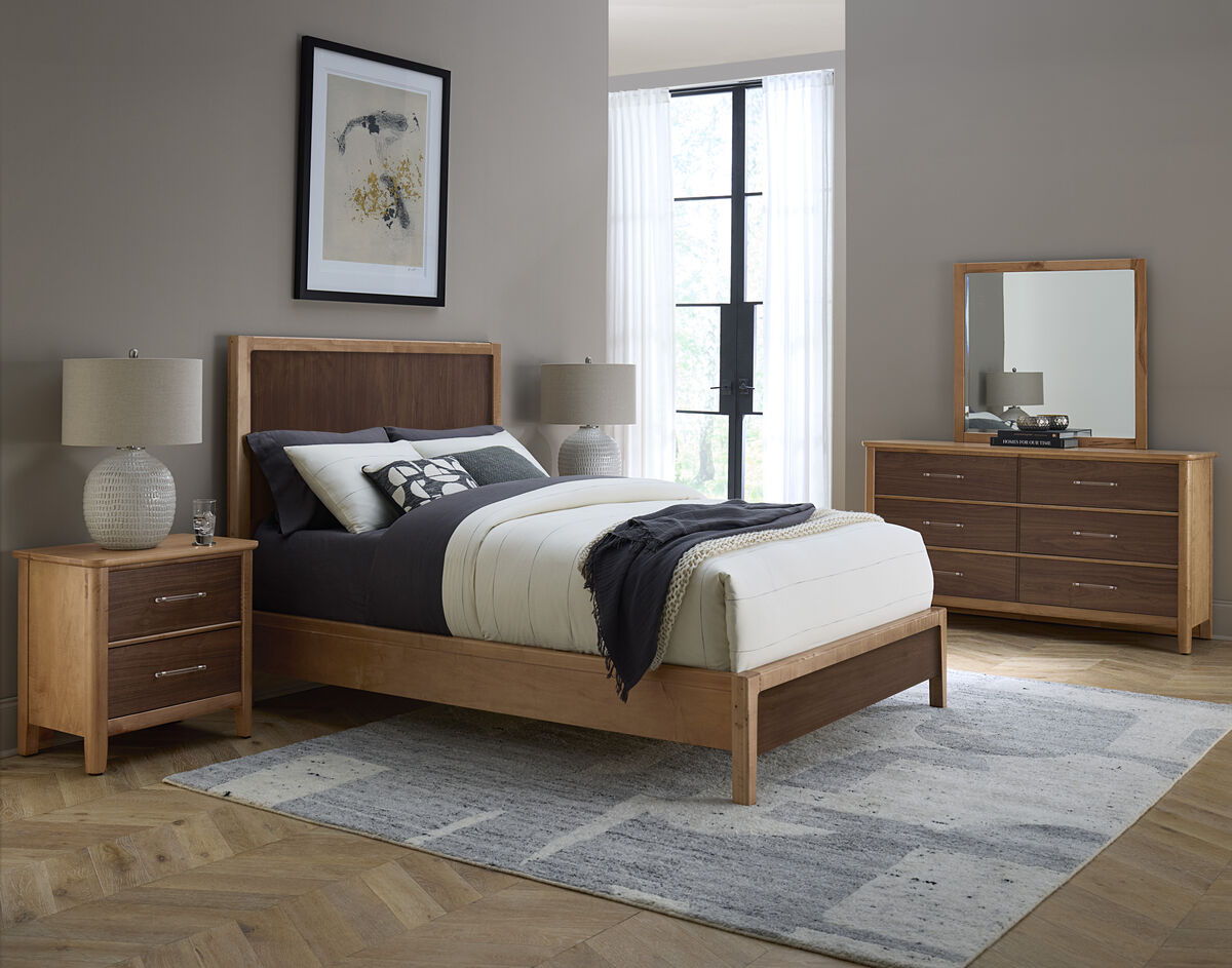 Nordhaven - 2 Drawer Nightstand - Two-Tone