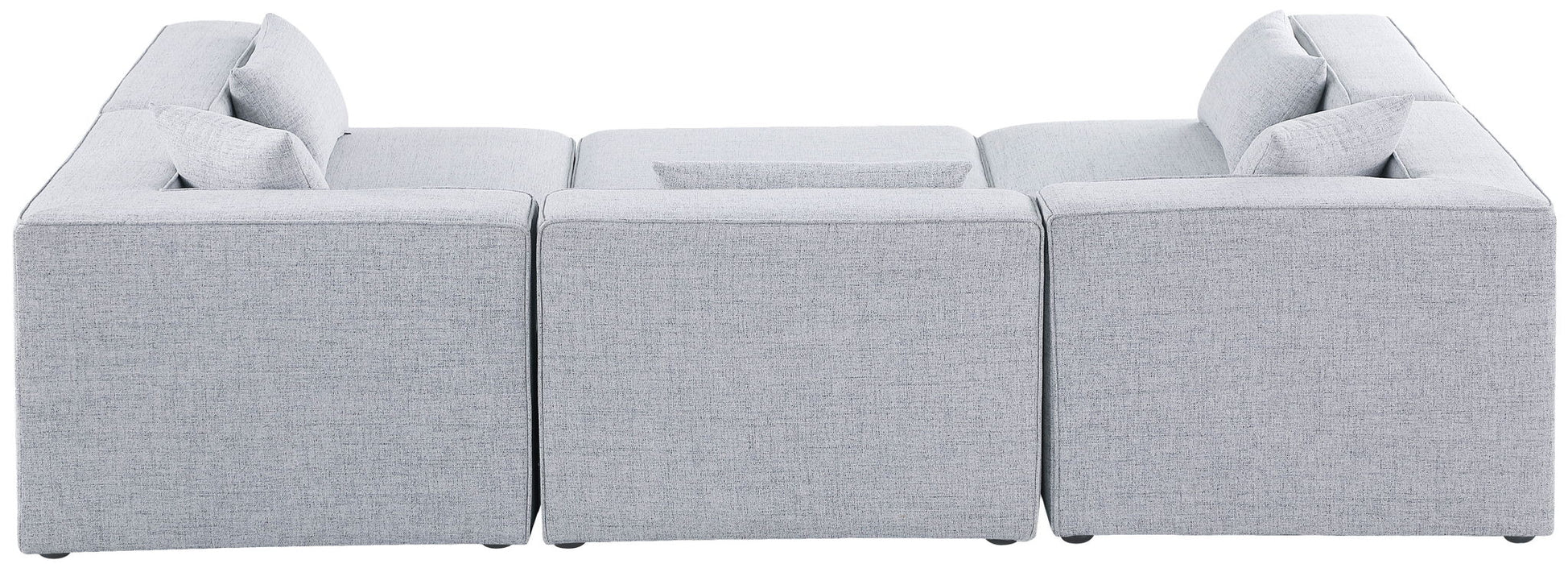 Cube - Linen 6 Piece Modular Sectional