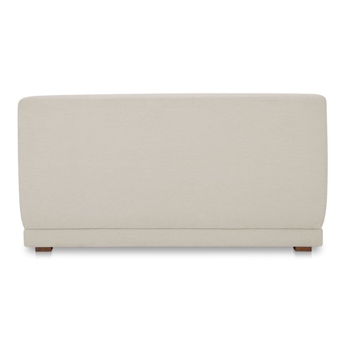 Fraser - Wedge Slipper Chair - Off White