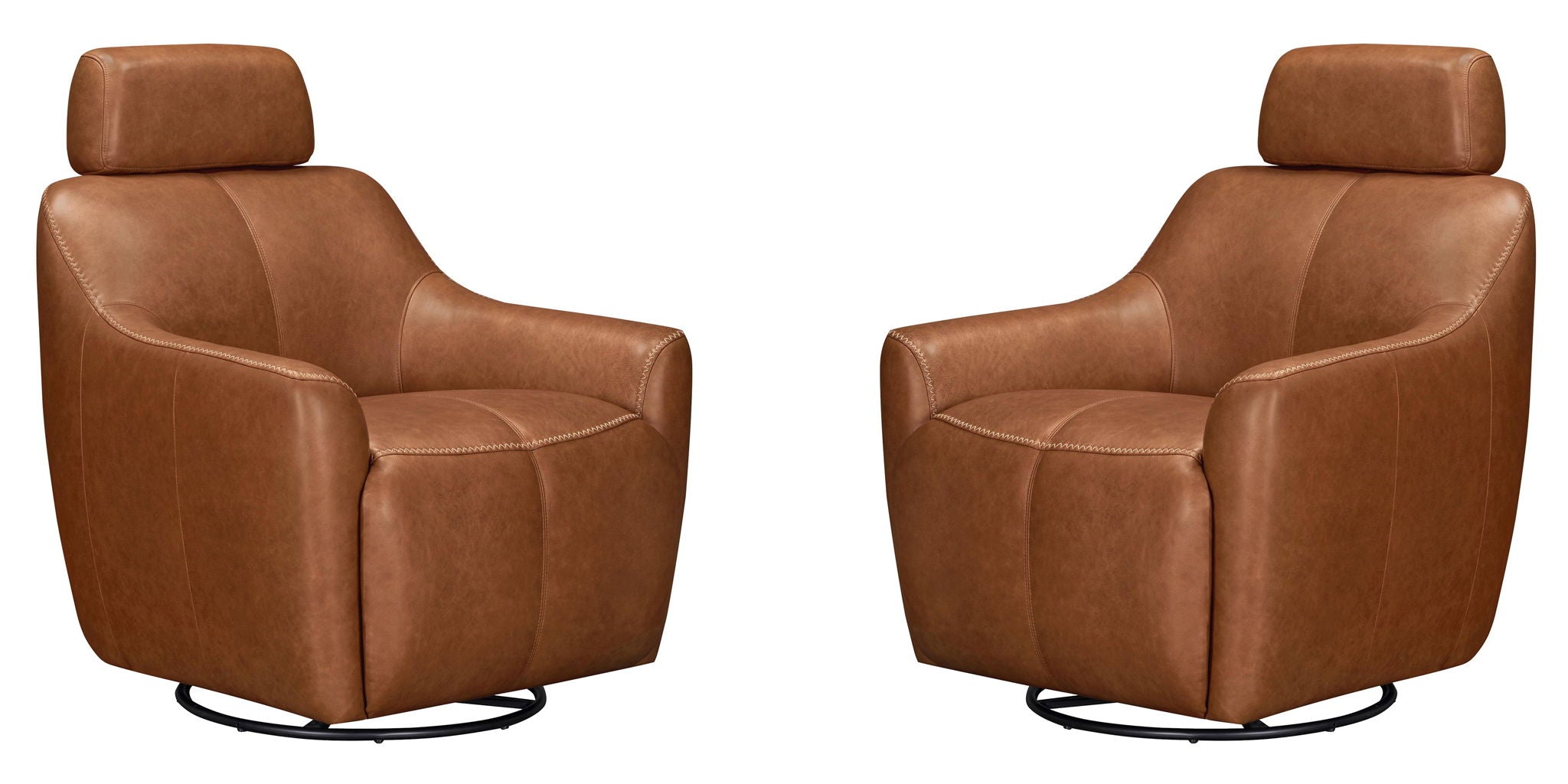 Miles - Swivel Gliding Accent Chair