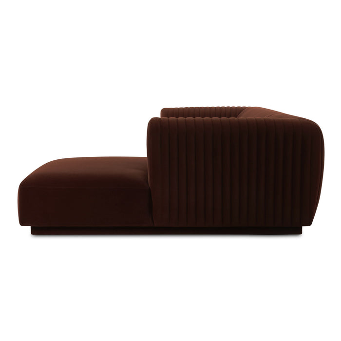 Zandro - Sectional Right - Dark Brown