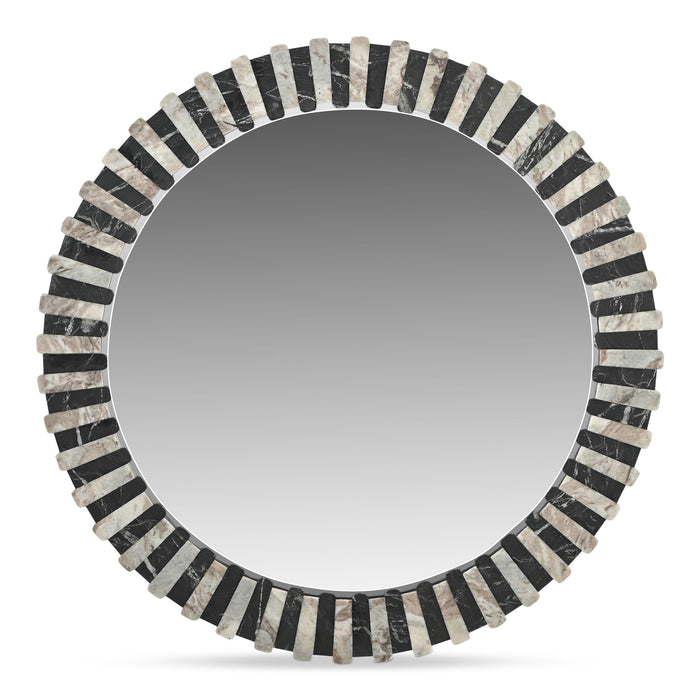 Isolde - Mirror - Black / Beige