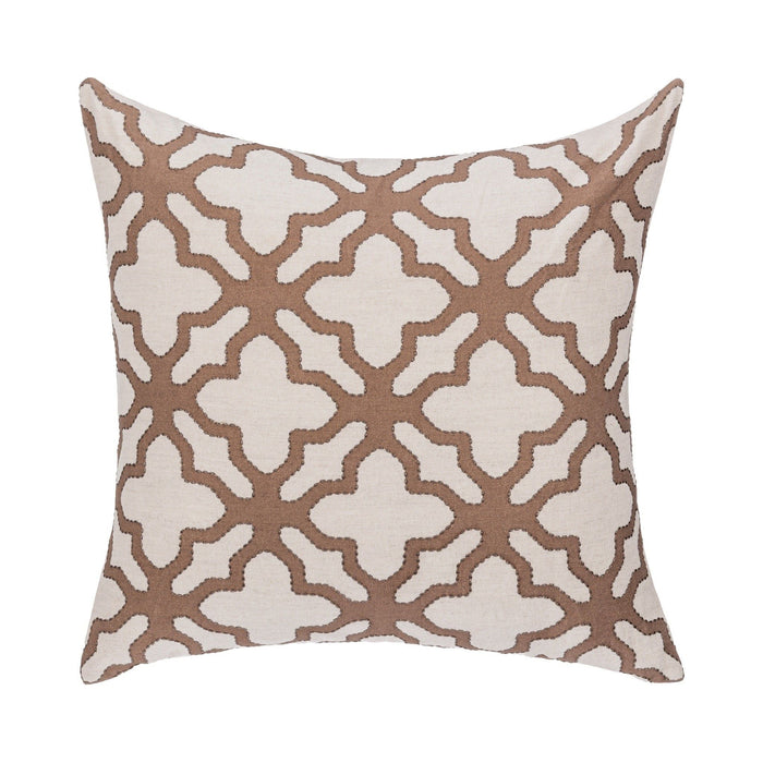 Mullan - 22" x 22" LN Pillow - Frothed Brown