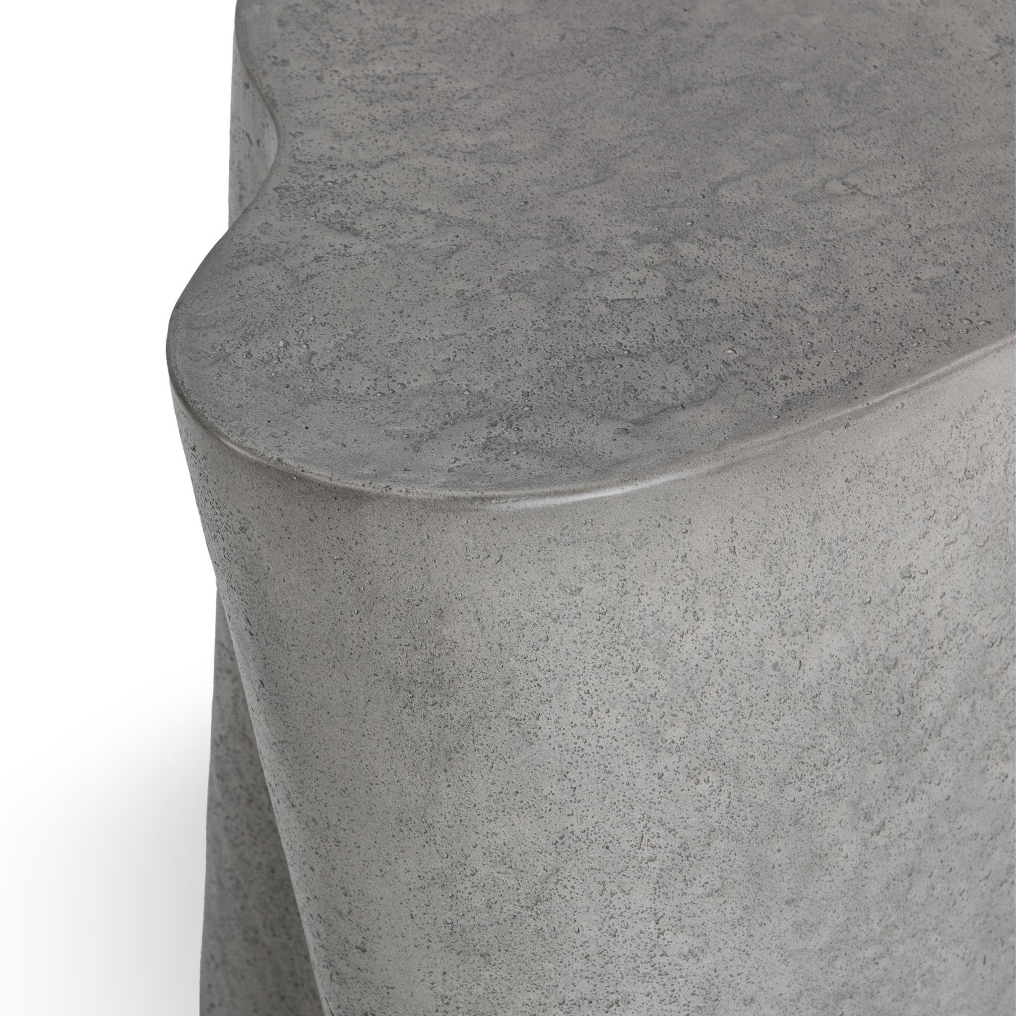Everson - Outdoor Accent Table - Dark Gray