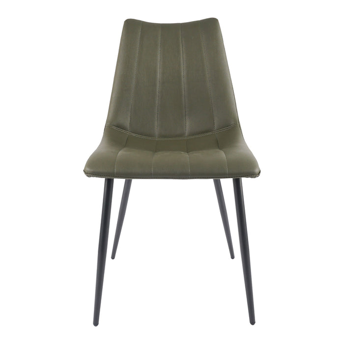 Alibi - Dining Chair (Set of 2) - Dark Green