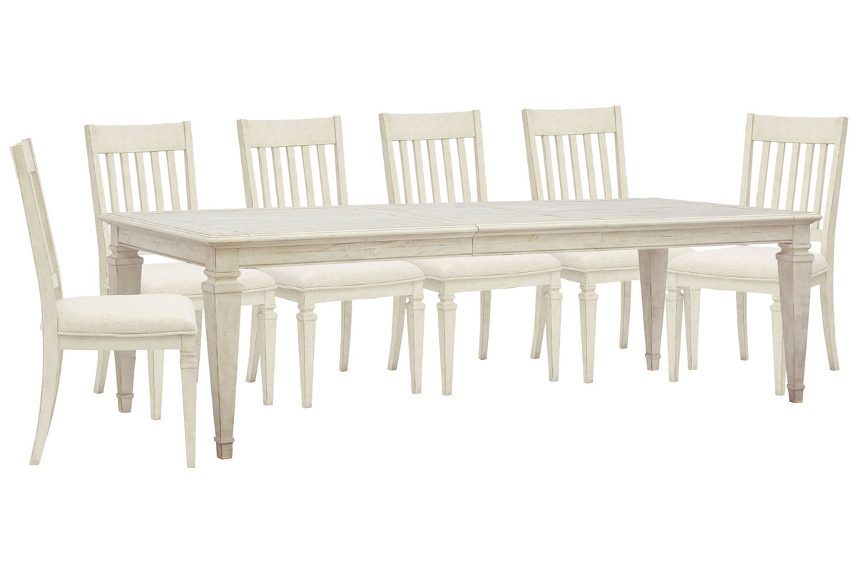 Newport - 7 Piece Extendable Rectangular Dining Table Set