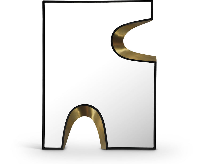 Soleil - Mirror With Gold Accent