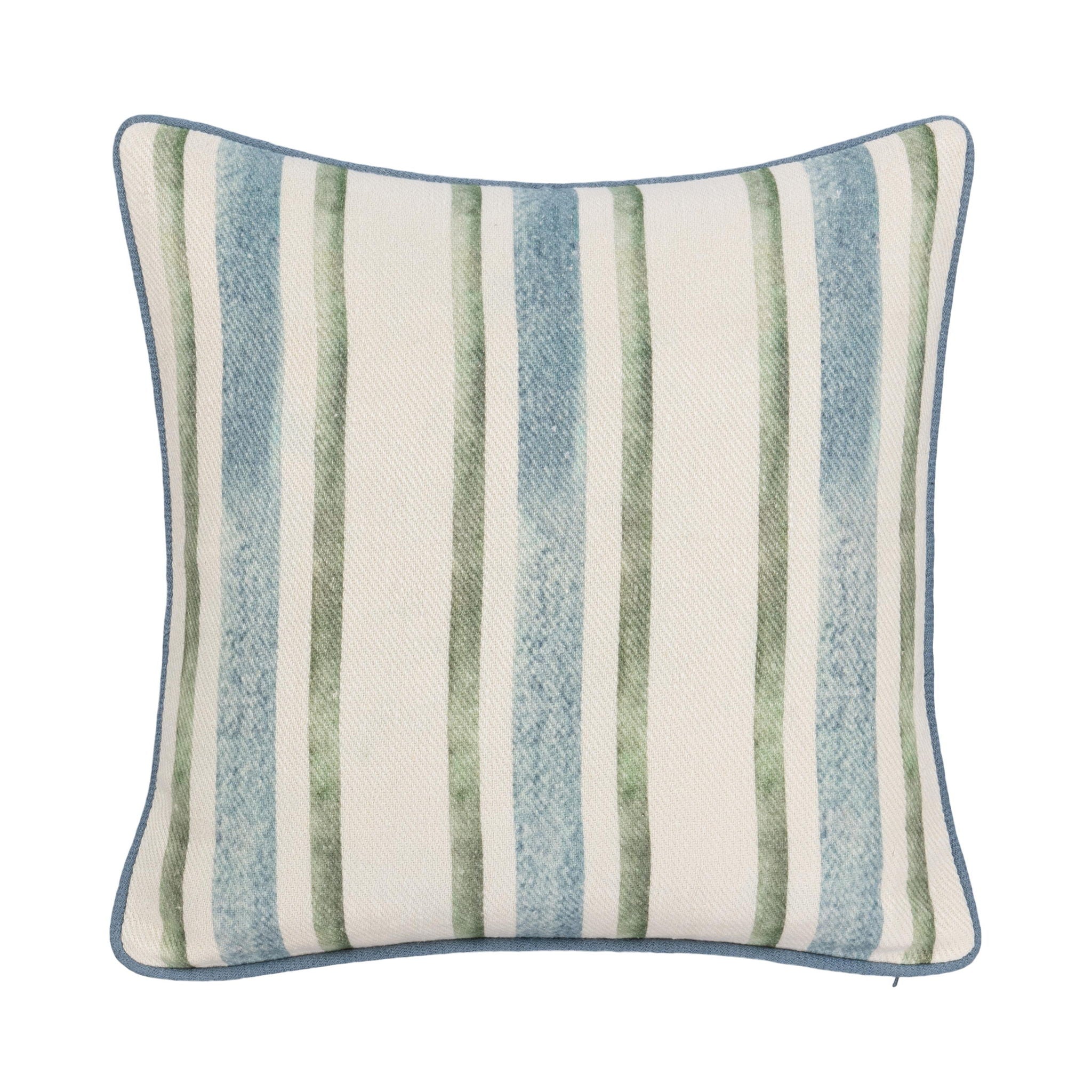 Tranquil Coasts - Harbor Stripe Pillow