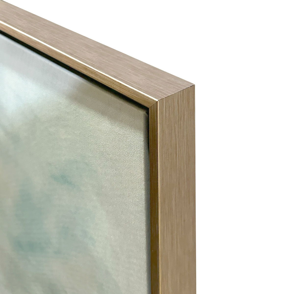 Alternative II - 36" x 48" Painting Art by Buddy Whitlock - Blue / Pearl Silver
