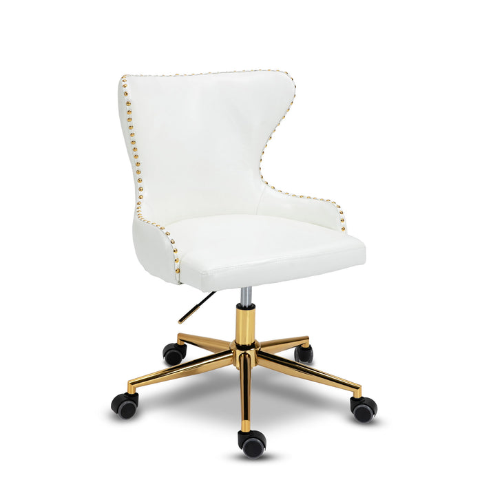 Hendrix - Office Chair with Gold Legs
