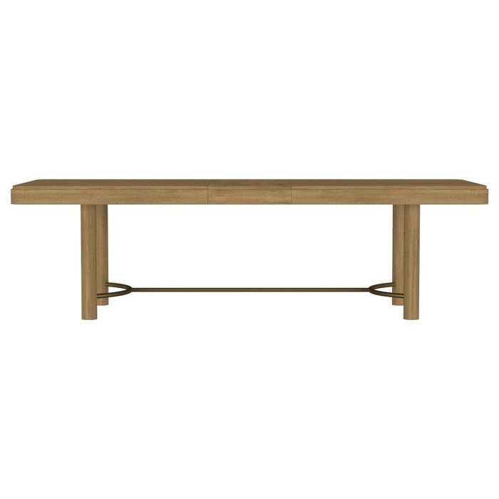 Arini - 104" Extension Leaf Dining Table - Sand Wash