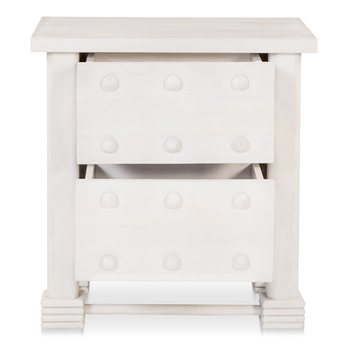 Clement - Nightstand - Whitewashed