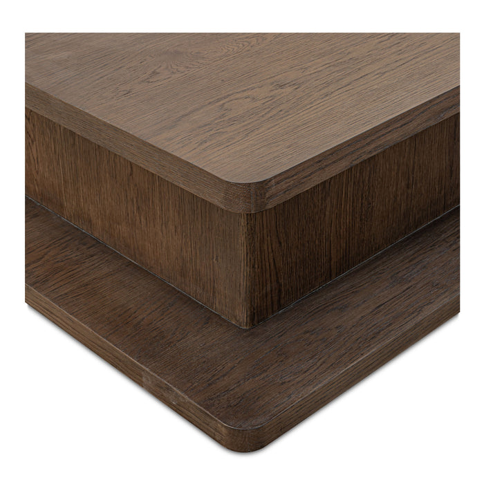 Casey - Large Coffee Table - Dark Brown