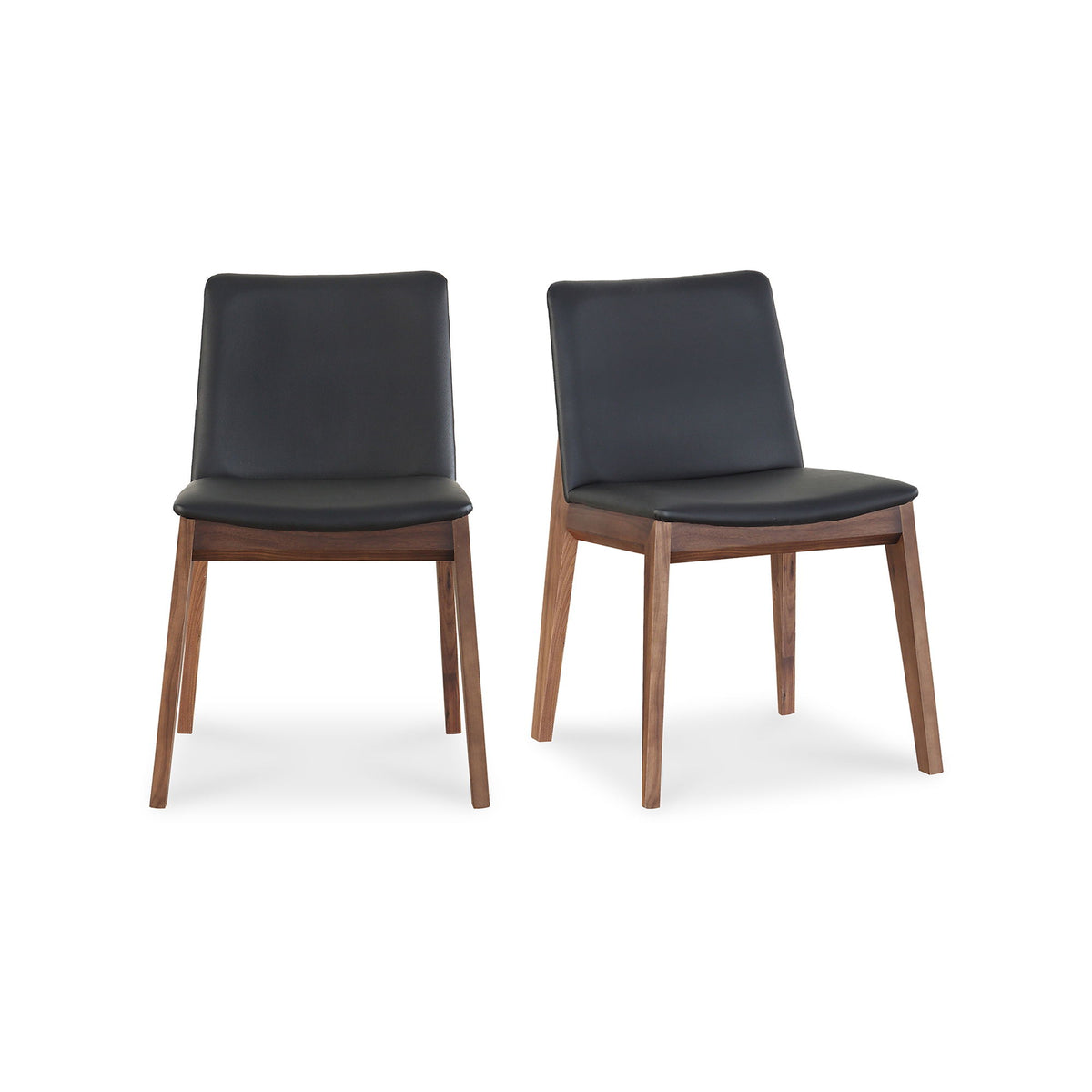 Deco - PVC Dining Chair (Set of 2) - Ebony