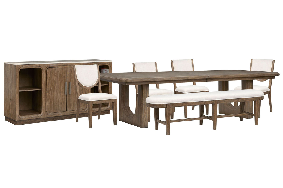 Westbourne - Extendable Trestle Dining Table Set