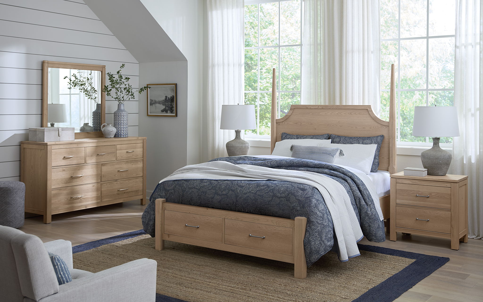 Tide & Timber - Pencil Post Storage Bed