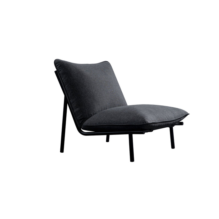Morgan - Outdoor Accent Chair - Charcoal