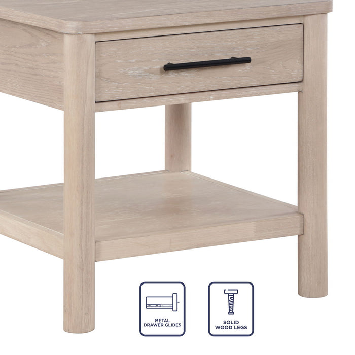 Gabby - End Table - Light Brown