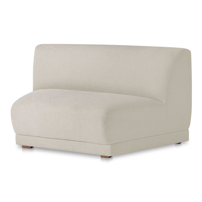 Fraser - Wedge Slipper Chair - Off White