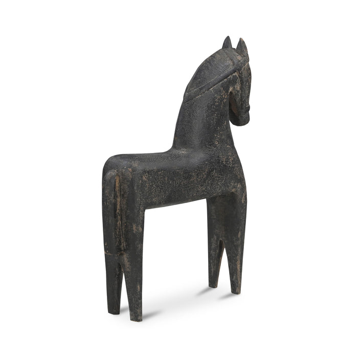 Gallant - Wooden Sculpture - Black