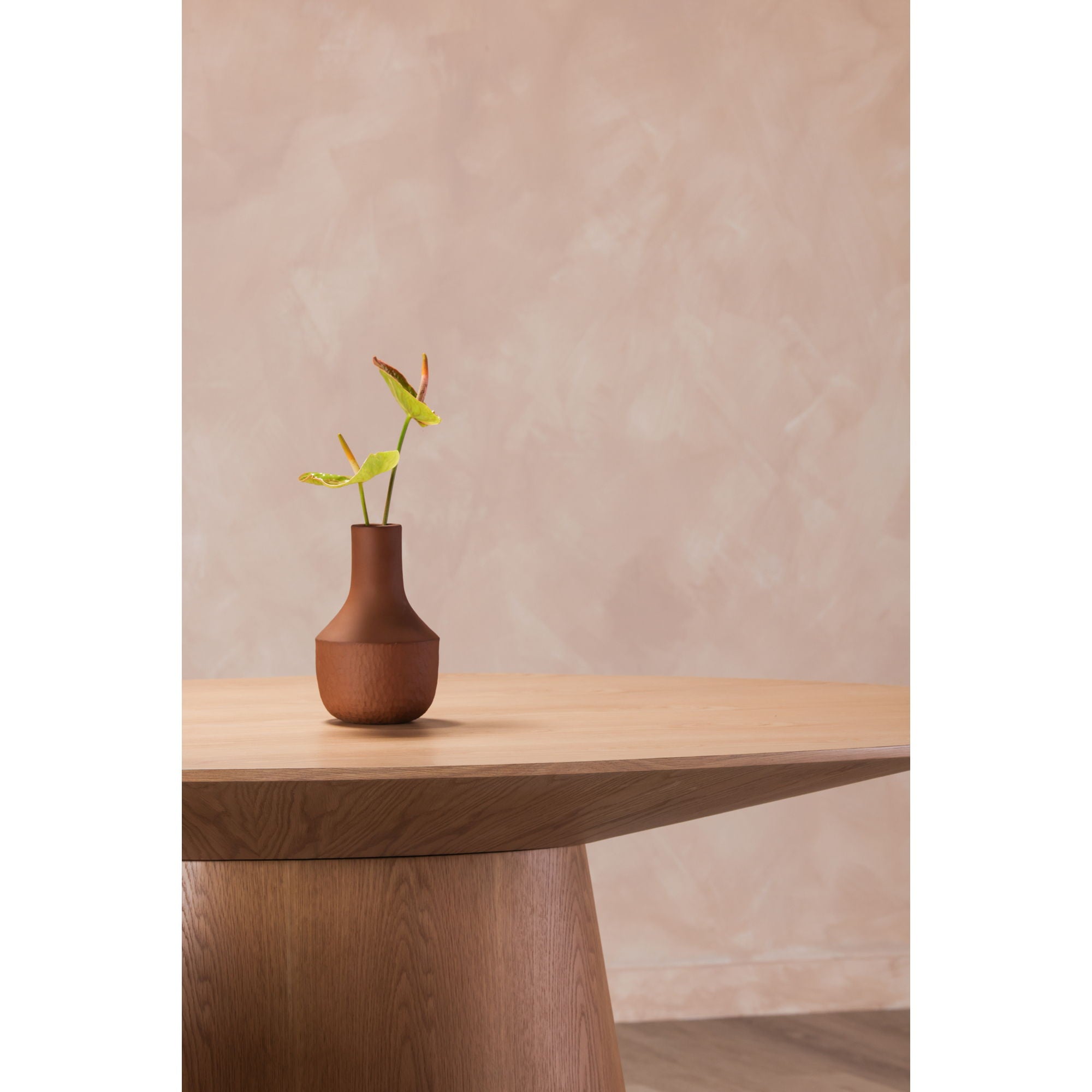 Otago - Oval Dining Table - Natural / Oak
