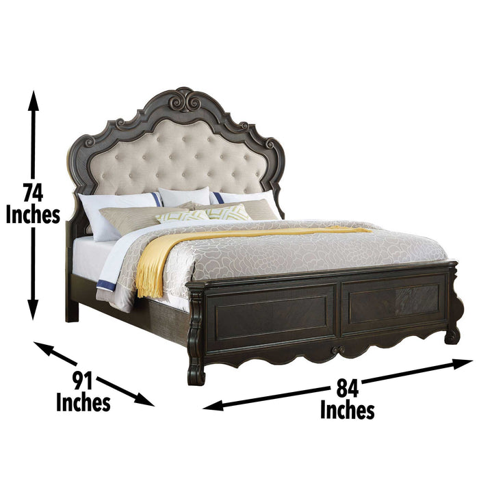 Rhapsody - Upholstered Panel Bed