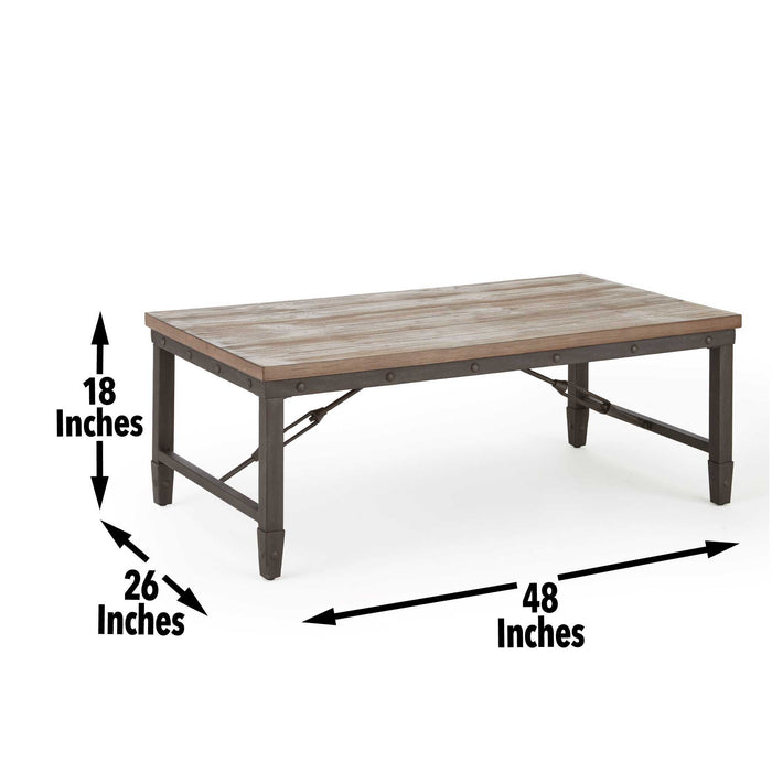 Jersey - Coffee Table - Brown