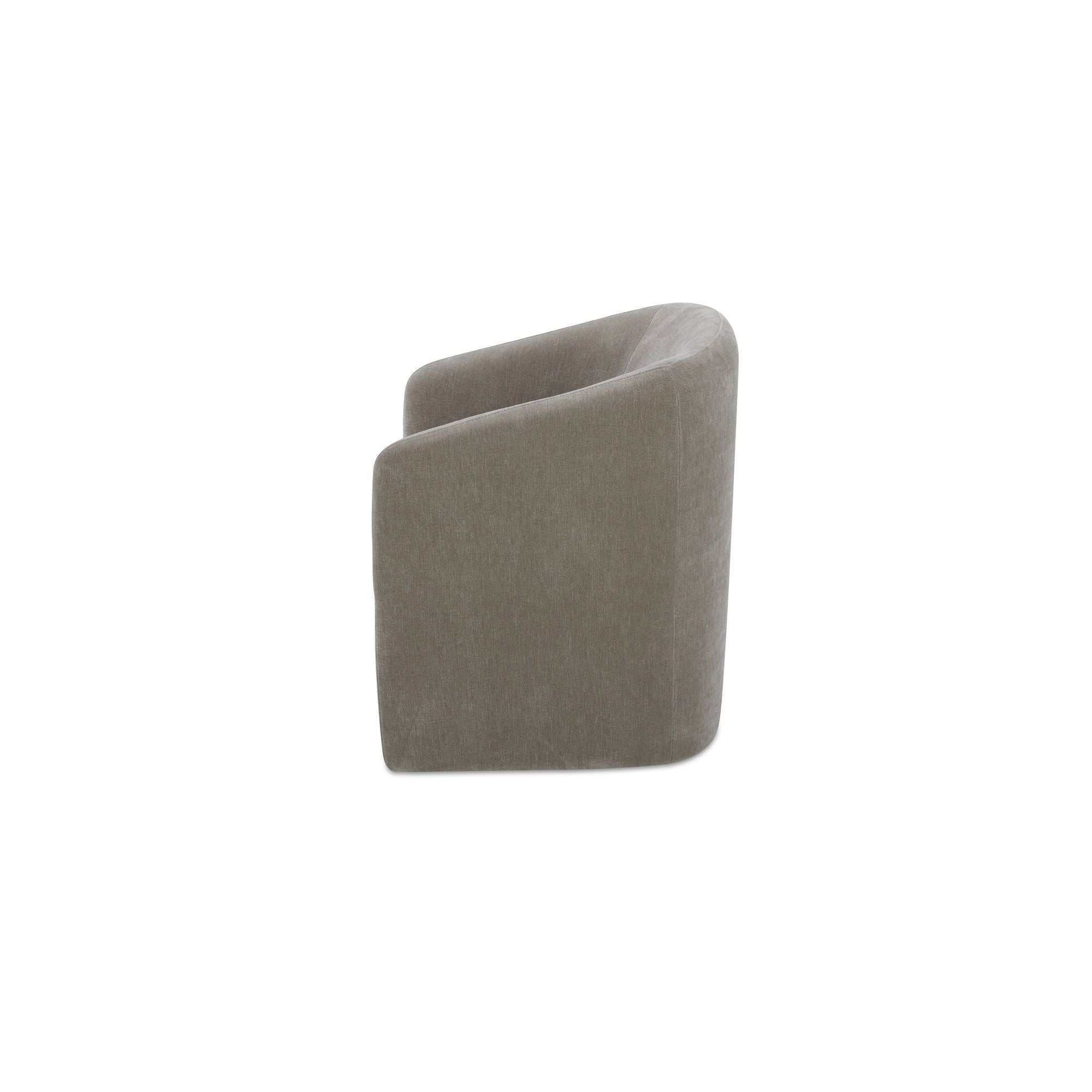 Sandy - Rolling Dining Chair - Taupe