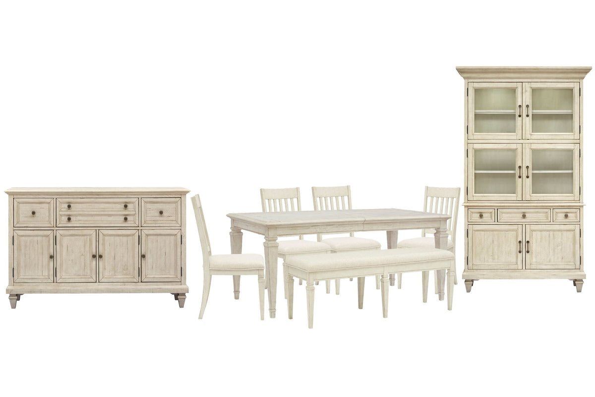 Newport - 8 Piece Extendable Rectangular Dining Table Set