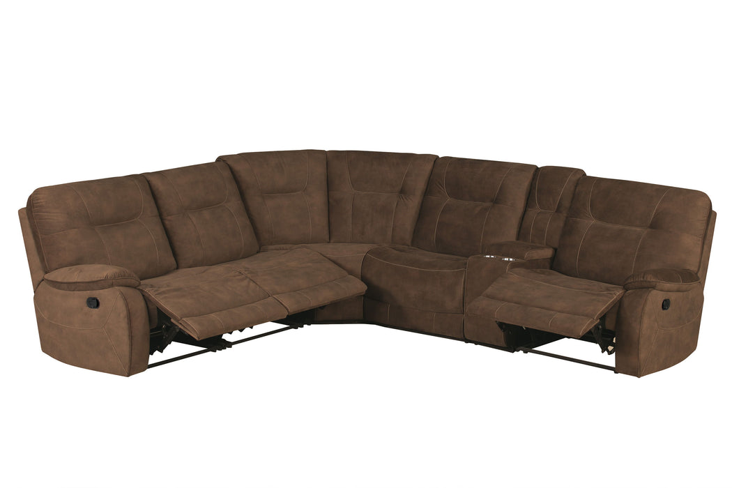 Cooper - 6 Piece Modular Manual Reclining Sectional