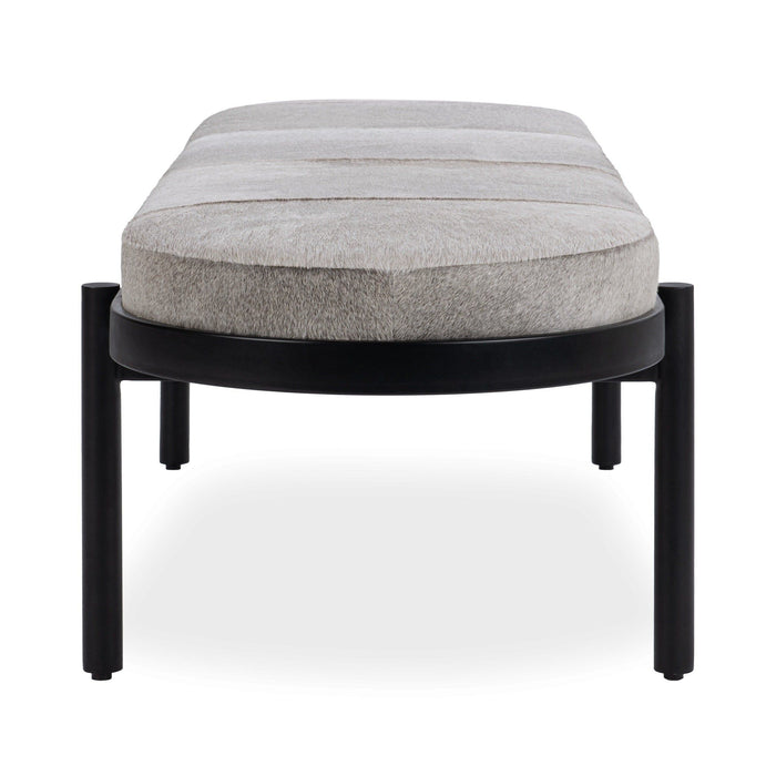 Evelyn - Accent Bench - Sparrow Gray