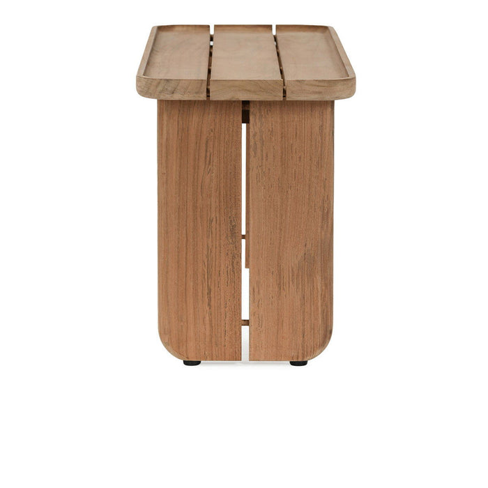 Hudson - Outdoor Wood Coffee Table - Natural